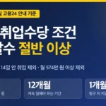 조기재취업수당 조건 2026, 남은 날수 계산표와 안 되는 경우 6가지 확인