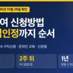 실업급여 신청방법 2026, 퇴사 후 첫 실업인정까지 순서